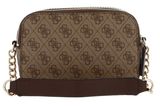 GUESS Noelle Crossbody Camera Bag Latte Logo / Brown