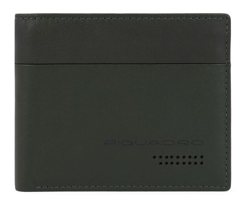 PIQUADRO Urban Men´s Wallet Removable Document Facility RFID Green Forest