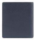 PIQUADRO Black Square Vertical Men´s Wallet with Coin Pocket RFID Blue PIQUADRO Black Square Vertical Men´s Wallet with Coin Pocket RFID Blue