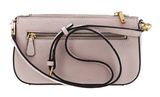 GUESS G James Logo Mini Double Zip Crossbody Bag Blush Logo