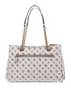 GUESS Fynna Girlfriend Carryall Cream Logo