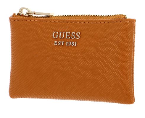 GUESS Laurel SLG Zip Pouch Pumpkin