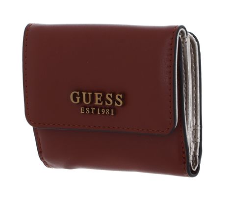 GUESS Laurel SLG Card & Coin Purse Whiskey