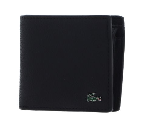 LACOSTE Smart Concept Billfold Coin Wallet M Noir