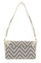 VALENTINO Blizzard Flap Bag Ecru / Multi VALENTINO Blizzard Flap Bag Ecru / Multi