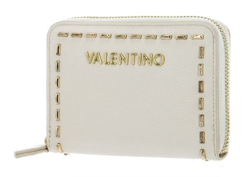 VALENTINO Dolomiti Zip Around Wallet Ecru