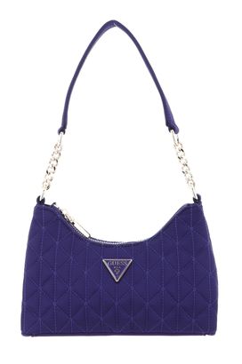 GUESS Velina Mini Top Zip Shoulder Bag Purple