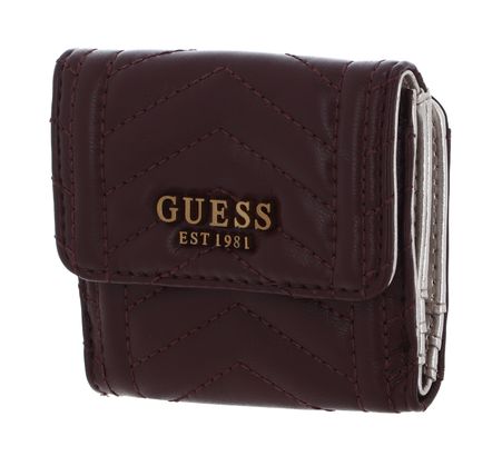 GUESS Lovide SLG Card & Coin Purse Merlot