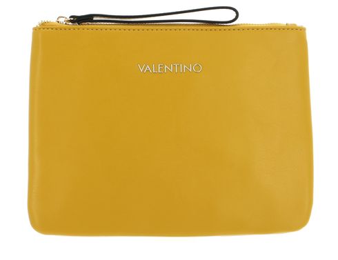 VALENTINO Chamonix Re Soft Cosmetic Case Senape