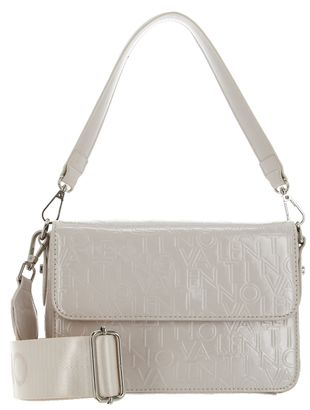 VALENTINO Wet Flap Bag Ecru