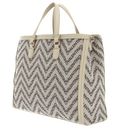VALENTINO Blizzard Shopping Bag Ecru / Multi VALENTINO Blizzard Shopping Bag Ecru / Multi