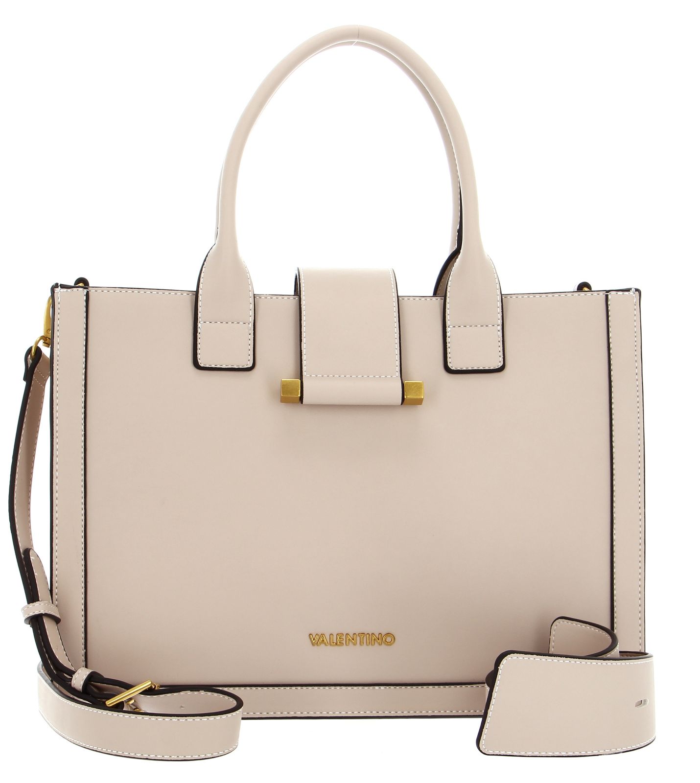 VALENTINO shoulder bag Frosty Re Shopping Bag Ecru | Buy bags, purses ...