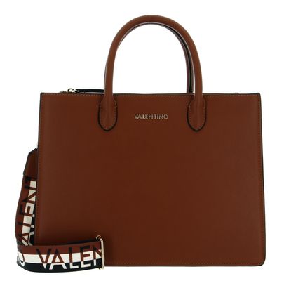 VALENTINO Zermatt Re Shopping Bag Cuoio / Multicolor