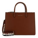 VALENTINO Zermatt Re Shopping Bag Cuoio / Multicolor