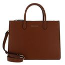 VALENTINO Zermatt Re Shopping Bag Cuoio / Multicolor