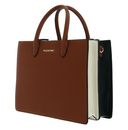 VALENTINO Zermatt Re Shopping Bag Cuoio / Multicolor