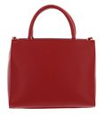 VALENTINO Snowy Re Shopping Bag Rosso Scuro VALENTINO Snowy Re Shopping Bag Rosso Scuro