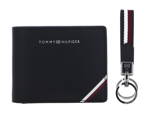 TOMMY HILFIGER Gifting Mini CC Wallet and Keyfob Black