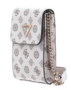 GUESS Noelle Girlfriend Smartphone Bag Cream Logo GUESS Noelle Girlfriend Smartphone Bag Cream Logo