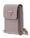 GUESS Noelle Flap Chit Chat Phone Bag Rosewood
