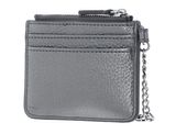 LACOSTE Origin Croc Zip CC Holder Gunmetal LACOSTE Origin Croc Zip CC Holder Gunmetal