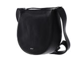 abro Leather Kaleido Lulu Crossbody Bag Small Black / Nickel