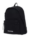 TOMMY HILFIGER TH Monotype Dome Backpack Black TOMMY HILFIGER TH Monotype Dome Backpack Black
