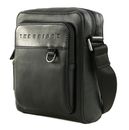 THE BRIDGE Damiano Crossbody Bag M Nero Rutenio Scuro THE BRIDGE Damiano Crossbody Bag M Nero Rutenio Scuro