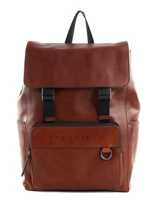 THE BRIDGE Damiano Backpack Marrone TB / Rut. Sc. Opaco