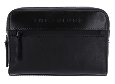 THE BRIDGE Damiano Clutch Nero Abb. Rutenio Scuro