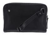 THE BRIDGE Damiano Clutch Nero Rutenio Scuro THE BRIDGE Damiano Clutch Nero Rutenio Scuro