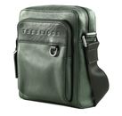 THE BRIDGE Damiano Crossbody Bag M Malachite / Nero Rut. Scuro THE BRIDGE Damiano Crossbody Bag M Malachite / Nero Rut. Scuro