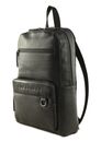 THE BRIDGE Damiano Backpack S Nero Rutenio Scuro THE BRIDGE Damiano Backpack S Nero Rutenio Scuro