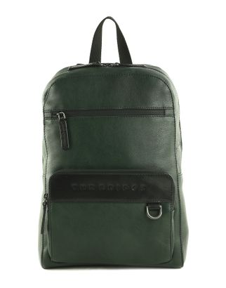 THE BRIDGE Damiano Backpack S Malachite / Nero abb. Rut. Scuro