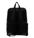THE BRIDGE Damiano Backpack M Nero Rutenio Scuro