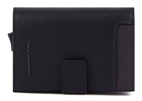 PIQUADRO Tiger Compact Wallet RFID Black