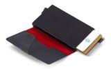 PIQUADRO Ongoing Collection Compact Wallet Grey / Black PIQUADRO Ongoing Collection Compact Wallet Grey / Black