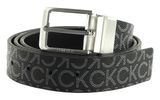 Calvin Klein Belt Giftset CK Adj / Rev Vital Belt 35MM W110 Black / Classic Mono Calvin Klein Belt Giftset CK Adj / Rev Vital Belt 35MM W110 Black / Classic Mono