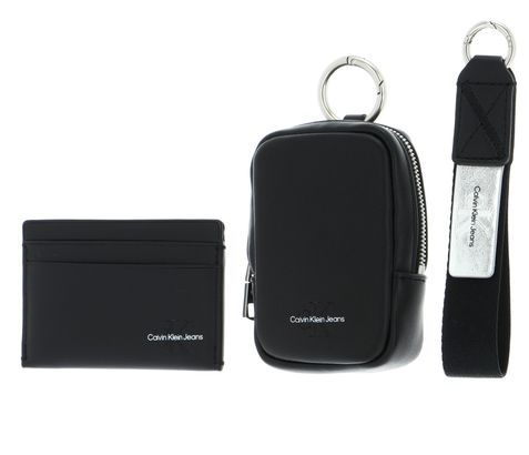 Calvin Klein CKJ Gifting SLG Cardcase / Zip Pouch / Keyfob Black