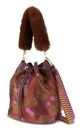 Oilily Bella Drawstring Bag Decadent Chocolate