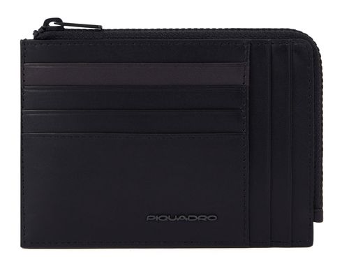 PIQUADRO Tiger Coin Pouch RFID Black