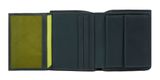 PIQUADRO Tiger Vertical Men´s Wallet with Coin Pocket RFID Green PIQUADRO Tiger Vertical Men´s Wallet with Coin Pocket RFID Green