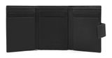 PIQUADRO Tiger Men`s Pocket Trifold Wallet RFID Black PIQUADRO Tiger Men`s Pocket Trifold Wallet RFID Black