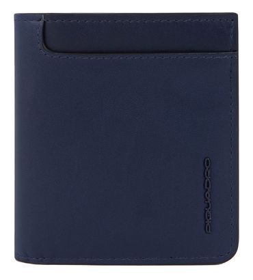 PIQUADRO Tiger Vertical Men´s Wallet with Coin Pocket RFID Night Blue