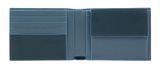 PIQUADRO Blue Square Men’s wallet with coin pocket RFID Green / Grey PIQUADRO Blue Square Men’s wallet with coin pocket RFID Green / Grey
