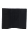 PIQUADRO Black Square Passport Holder Black