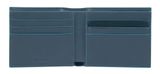 PIQUADRO Blue Square Men´s Wallet Whit Removable Document Facility RFID Green / Blue PIQUADRO Blue Square Men´s Wallet Whit Removable Document Facility RFID Green / Blue