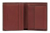 PIQUADRO Black Square Vertical Men´s Wallet with Coin Pocket RFID Tobacco PIQUADRO Black Square Vertical Men´s Wallet with Coin Pocket RFID Tobacco