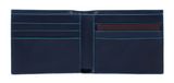 PIQUADRO Blue Square Men´s Wallet Whit Removable Document Facility RFID Purple / Blue PIQUADRO Blue Square Men´s Wallet Whit Removable Document Facility RFID Purple / Blue
