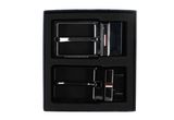 TOMMY HILFIGER Gifting Double Buckle Belt Giftbox W100 Black - shortenable